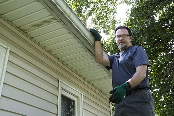 Gutter Cleaning of Genesee employees